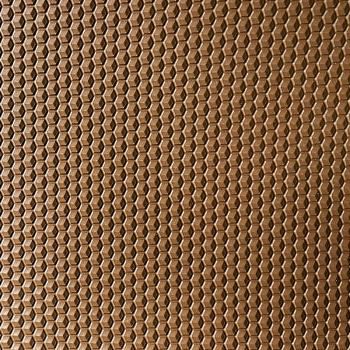 Plotna Včelí plást 2mm - světle hnědá